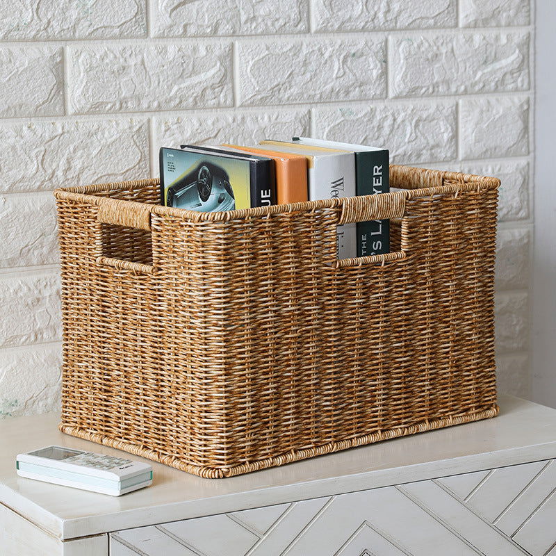 Storage Basket Home Finishing Rattan Basket - Grand Goldman