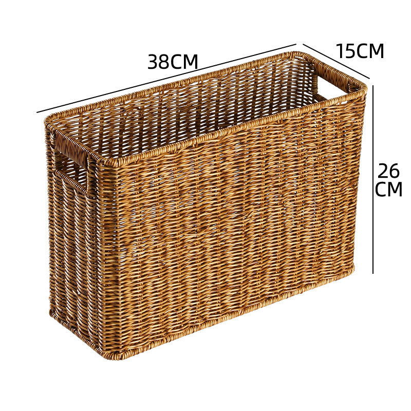 Storage Basket Home Finishing Rattan Basket - Grand Goldman