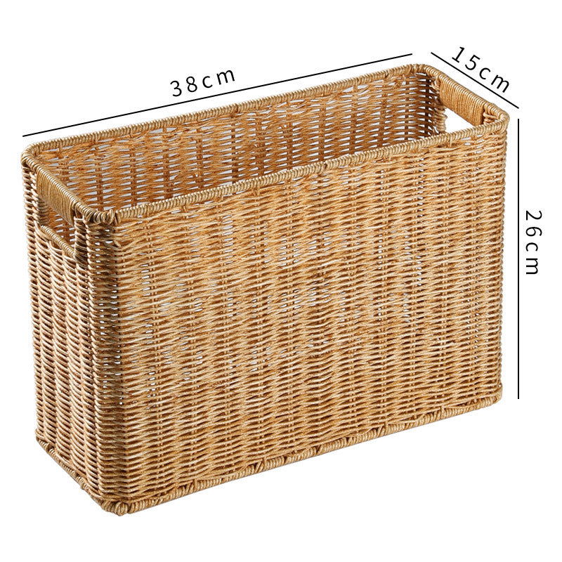 Storage Basket Home Finishing Rattan Basket - Grand Goldman