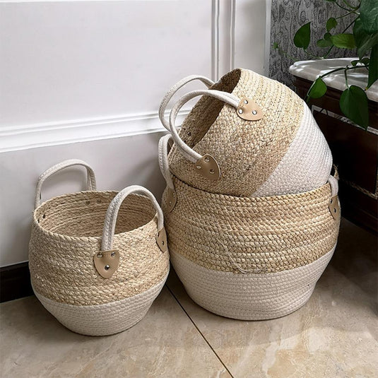 Straw storage basket - Grand Goldman