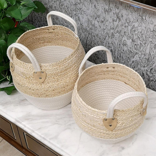 Straw storage basket - Grand Goldman