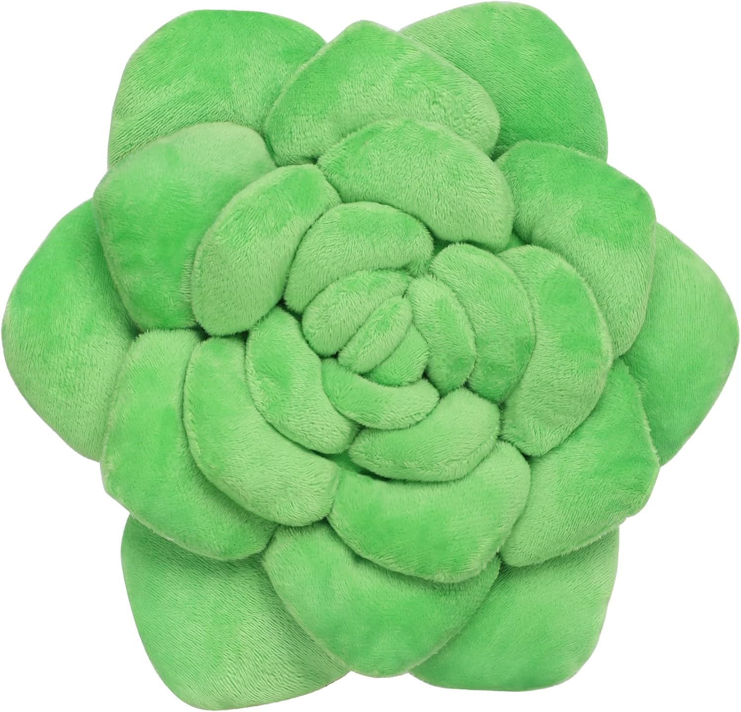 Succulent Pillow - Hand-Stitched Plush Decorative Throw Pillow. Plant-Shaped Pillows and Flower Pillows, Plush Cushions for Bedroom and Home Decoration, 19.7in/50CM - Grand Goldman