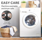 Sunbeam Royal Ultra Rodeen Blue Plaid Heated Personal Throw / Blanket, Cozy-Warm, Adjustable Heat Settings - Grand Goldman