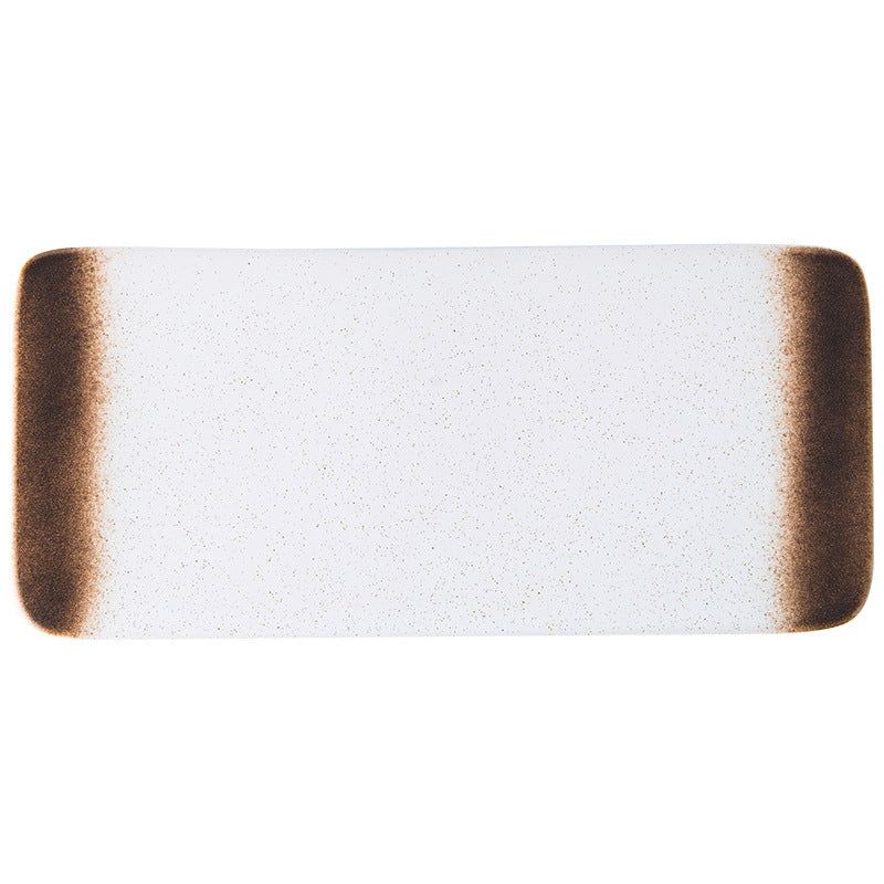 Sushi Plate Household Ceramic Western Cuisine Plate Creative Rectangle Plate Japanese Dish - Grand Goldman