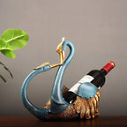 Swan Wine Rack Decoration - Grand Goldman