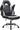 Sweetcrispy Computer Gaming Desk Chair - Ergonomic Office Executive Adjustable Swivel Task PU Leather Racing Chair with Flip-up Armrest for Adults, Kids, Men, Girls, Gamer, Black Blue - Grand Goldman