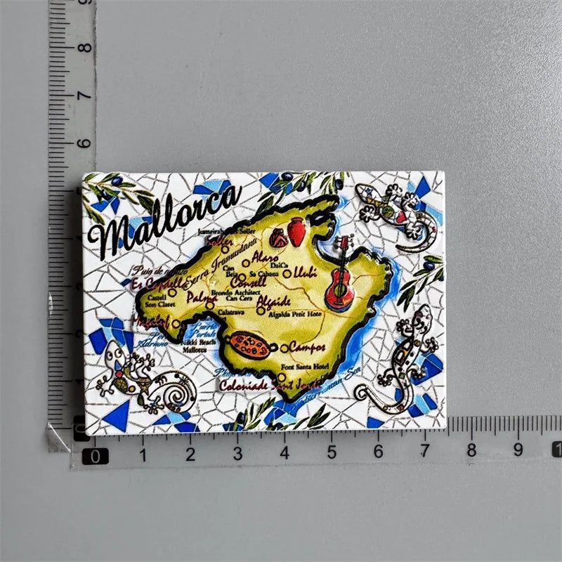 Switzerland Amsterdam Netherlands Holland Italy Germany Greece travel souvenir bicycle crafts Fridge Magnet c - Grand Goldman