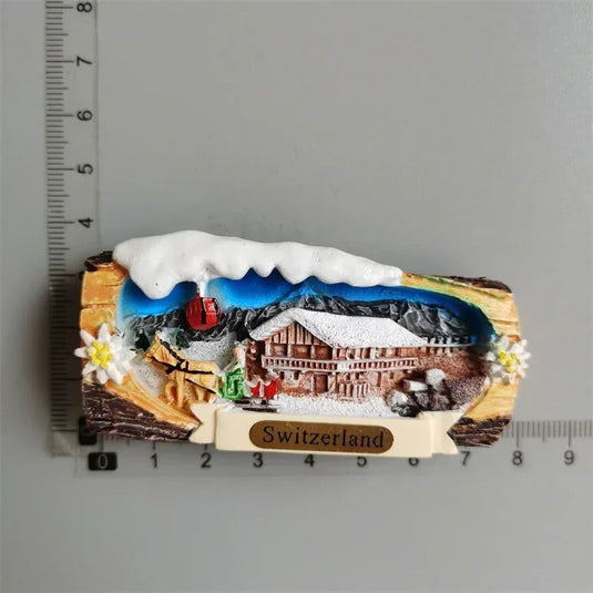 Switzerland Fridge Magnets Geneva Interlaken Swiss Cow Duck Cuckoo Clock Alpine Magnetick Refrigerator Stickers Souvenir Gifts - Grand Goldman