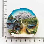 Switzerland Fridge Magnets Souvenir  Swiss Lucerne Jungfrau Chapel Bridge Cuckoo Clock Tourism Magnetic Refrigerator Stickers - Grand Goldman