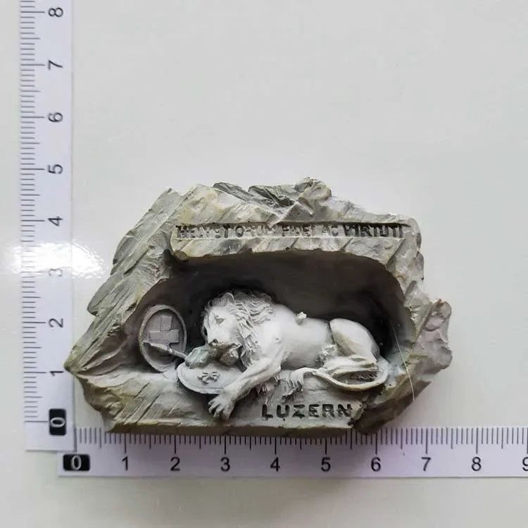 Switzerland Fridge Magnets Souvenir  Swiss Lucerne Jungfrau Chapel Bridge Cuckoo Clock Tourism Magnetic Refrigerator Stickers - Grand Goldman