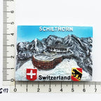 Switzerland Fridge Magnets Souvenir  Swiss Lucerne Jungfrau Chapel Bridge Cuckoo Clock Tourism Magnetic Refrigerator Stickers - Grand Goldman