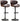 Swivel Bar Stools Set of 2 for Kitchen Counter, Adjustable Bentwood Barstools, Modern PU Leather Upholstered Bar Chair with Back and Footrest, for Bar, Kitchen, Dining Room, Black - Grand Goldman