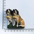 Swiwzertlnd Split Croatia Luxembourg Chicago Brazil Brugge Crete Bordeaux Jerusalem Boston USA Spain Fridge Magnets Stickers - Grand Goldman