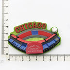 Swiwzertlnd Split Croatia Luxembourg Chicago Brazil Brugge Crete Bordeaux Jerusalem Boston USA Spain Fridge Magnets Stickers - Grand Goldman