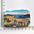 Swiwzertlnd Split Croatia Luxembourg Chicago Brazil Brugge Crete Bordeaux Jerusalem Boston USA Spain Fridge Magnets Stickers - Grand Goldman