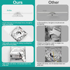 TRLIFE Modern Wall Sconces, Dimmable Wall Sconces Set of 2 Wall Mounted Lights 12W 6000K Cool White Hardwired Wall Sconce Lighting for Bedroom Bedside Bathroom Living Room Stairway Hotel(2 Pack) - Grand Goldman