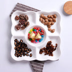 Tableware, Ceramic Partition Plate, Dish Plate - Grand Goldman