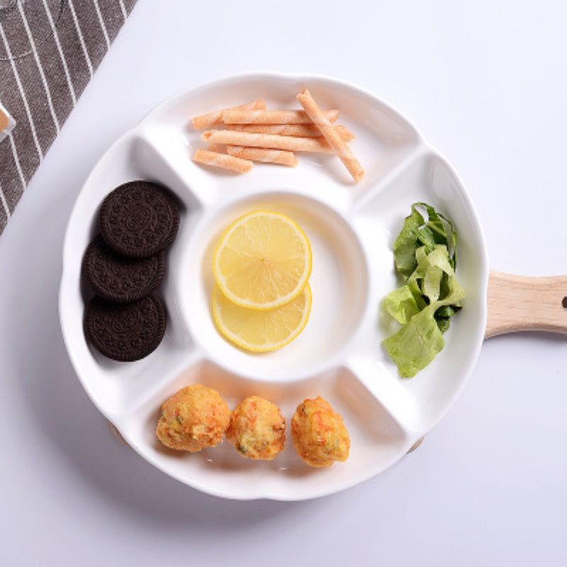 Tableware, Ceramic Partition Plate, Dish Plate - Grand Goldman