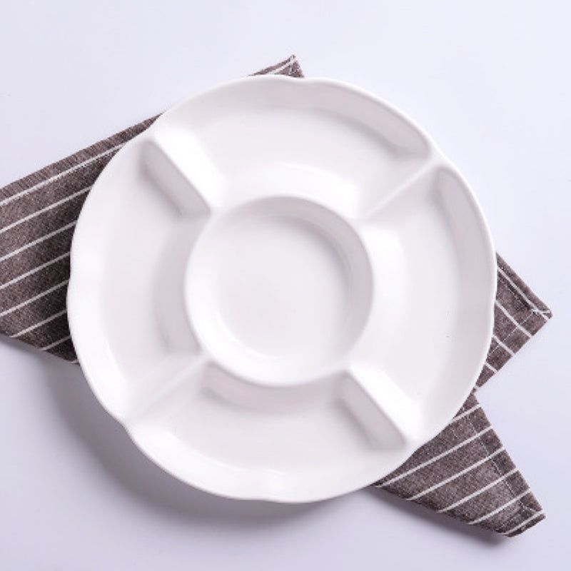 Tableware, Ceramic Partition Plate, Dish Plate - Grand Goldman