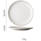 Tableware Morandi Dishes Set Ceramic Style Plate - Grand Goldman