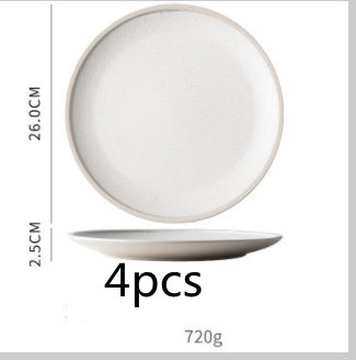 Tableware Morandi Dishes Set Ceramic Style Plate - Grand Goldman