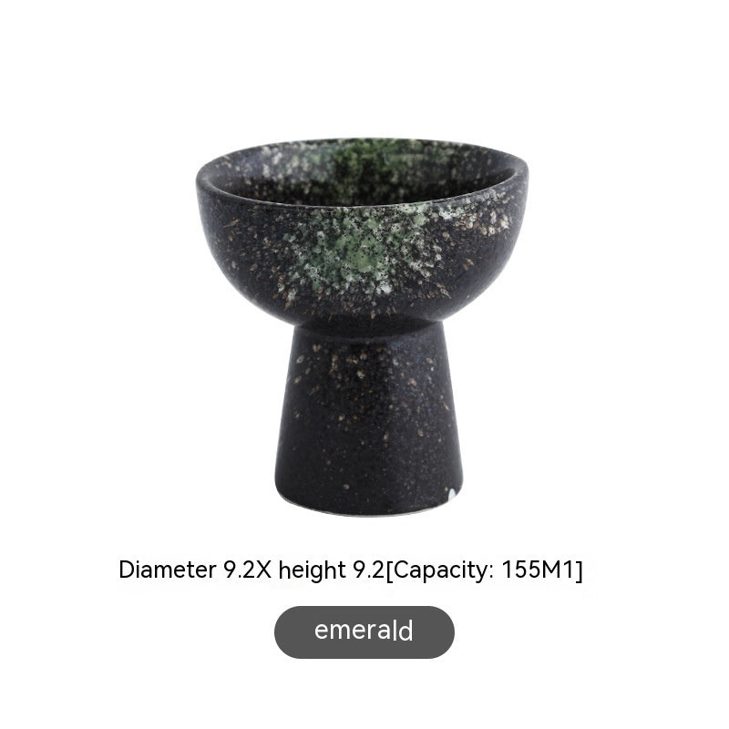 Tall Bowl Japanese-style Ceramic Snack Tableware - Grand Goldman