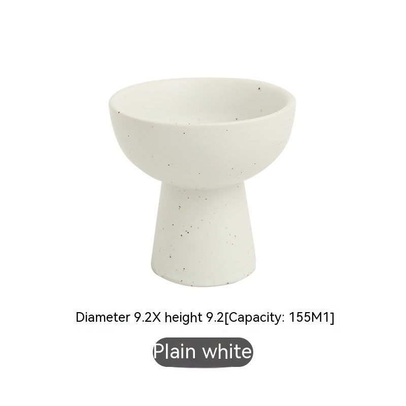 Tall Bowl Japanese-style Ceramic Snack Tableware - Grand Goldman