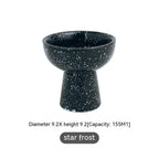 Tall Bowl Japanese-style Ceramic Snack Tableware - Grand Goldman