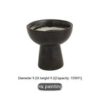 Tall Bowl Japanese-style Ceramic Snack Tableware - Grand Goldman