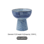 Tall Bowl Japanese-style Ceramic Snack Tableware - Grand Goldman