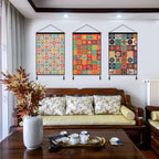 Tapestry Fabric Wall Painting Homestay Decorative Wall Painting - Grand Goldman