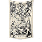Tarot Card Destiny Astrology Divination Retro Tapestry Wall Tapestry - Grand Goldman