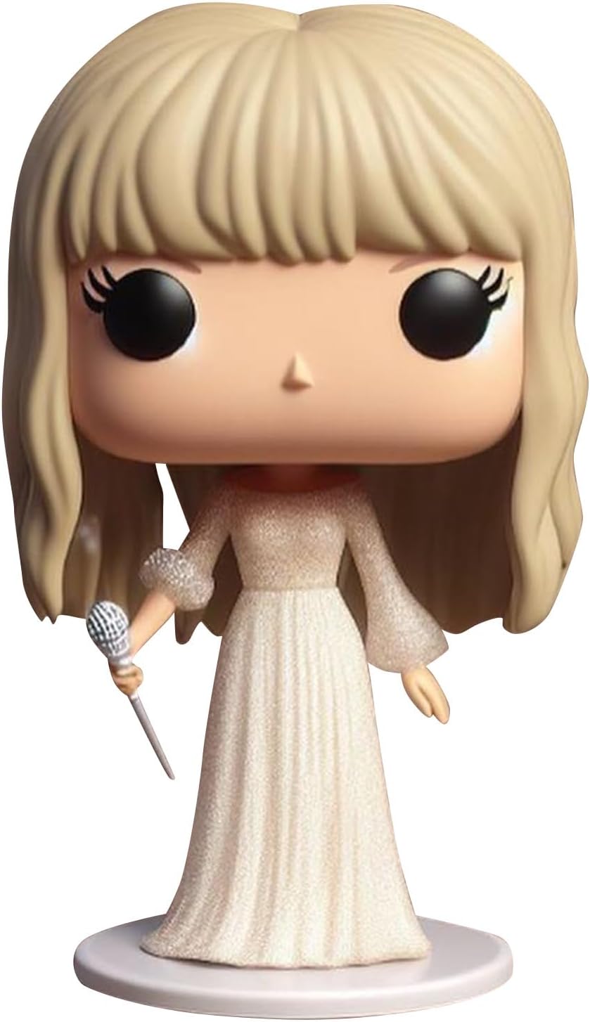 Taylor Resin Figures, Collectible Statues, Music Star Resin Sculptures-Commemorative Resin Ornaments-The Best Gift for Taylor Fans and Friends, Music Lover-Living Room and Desk Ornaments - Grand Goldman