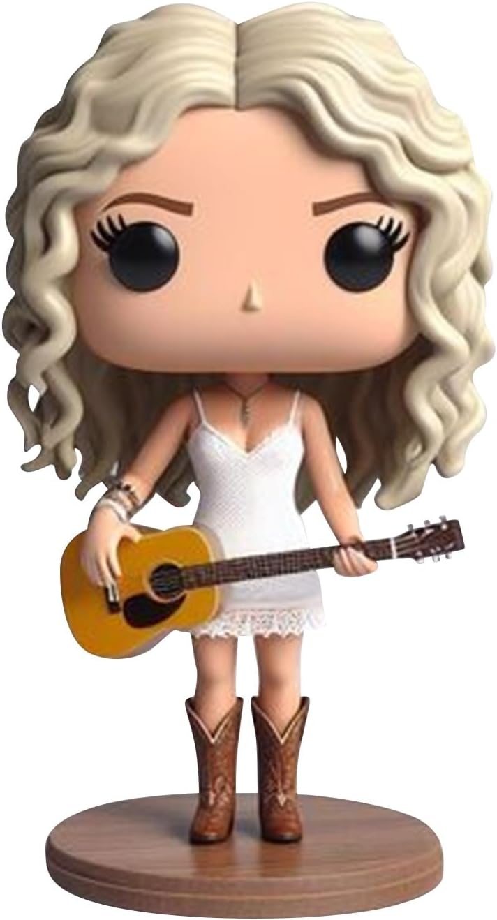 Taylor Resin Figures, Collectible Statues, Music Star Resin Sculptures-Commemorative Resin Ornaments-The Best Gift for Taylor Fans and Friends, Music Lover-Living Room and Desk Ornaments - Grand Goldman