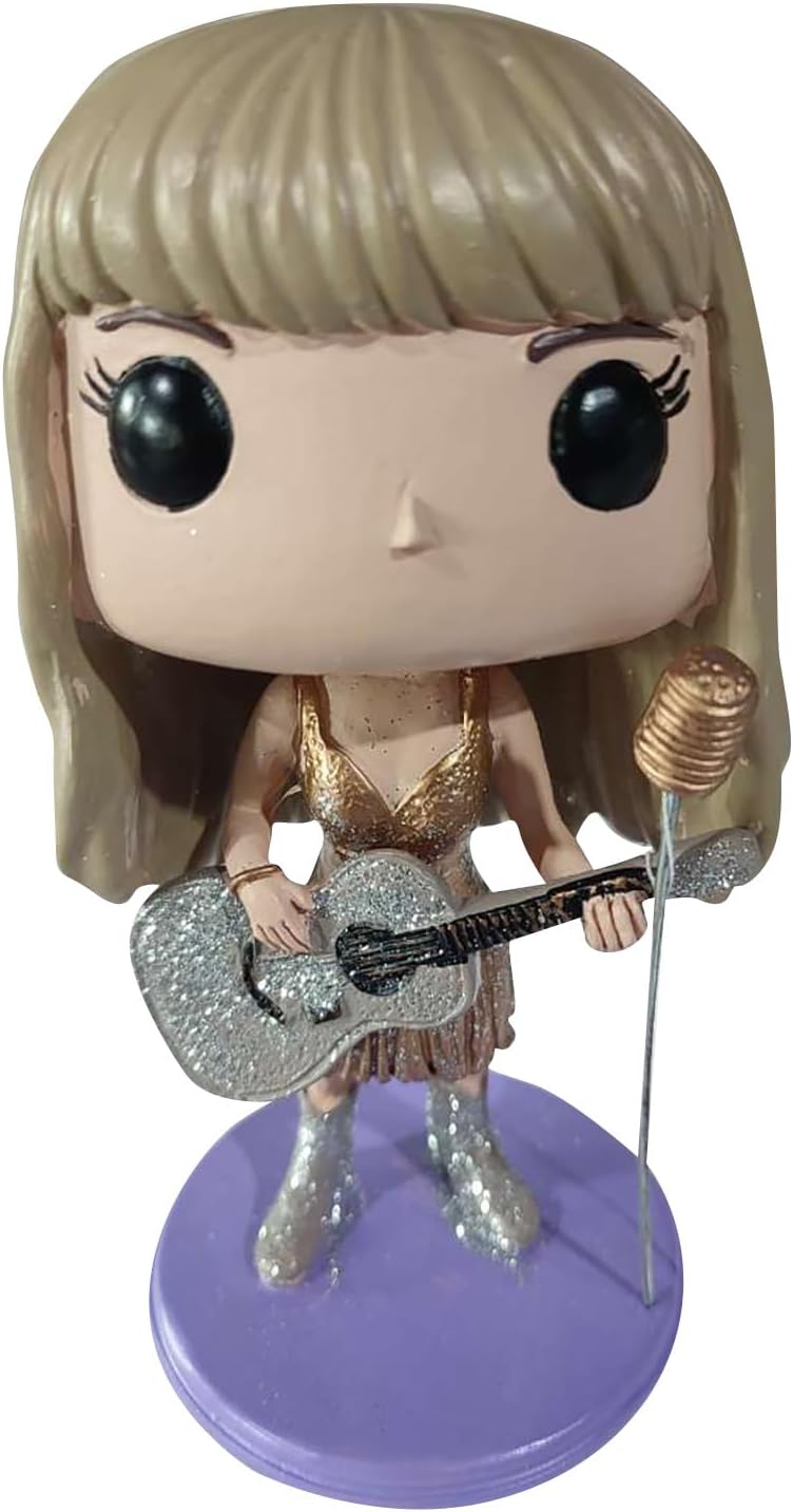 Taylor Resin Figures, Collectible Statues, Music Star Resin Sculptures-Commemorative Resin Ornaments-The Best Gift for Taylor Fans and Friends, Music Lover-Living Room and Desk Ornaments - Grand Goldman