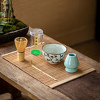 Tea Bowl Matcha Brushing Tea Tool Set Japanese Gift Box - Grand Goldman