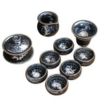 Tea Set Jianzhan Tea Cup Gift Ceramic Kung - Grand Goldman
