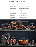 Tea Set Mini Set Household Minimalist Ceramic Kung Fu Tea Cup A Set - Grand Goldman