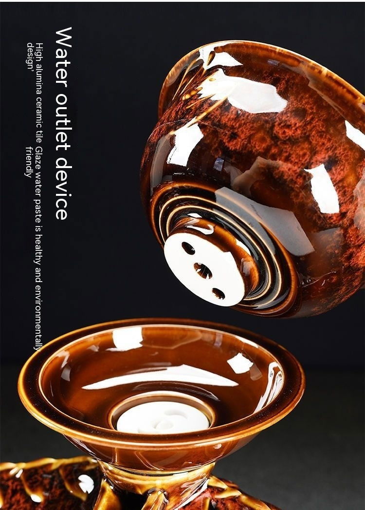 Tea Set Mini Set Household Minimalist Ceramic Kung Fu Tea Cup A Set - Grand Goldman