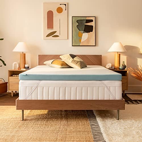 Tempur-Pedic TEMPUR-Adapt + Cooling 3-Inch Queen Mattress Topper Medium Luxury Premium Foam, Washable Cover, Medium Cooling Topper,White - Grand Goldman