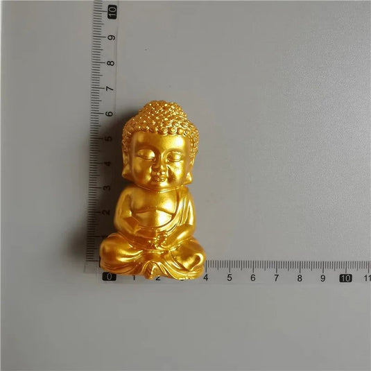 Thailand Golden Buddha Fridge Magnets 3d Cartoon Lovely Golden Angel Refrigerator Magnetic stickers Home Decoration Gift - Grand Goldman