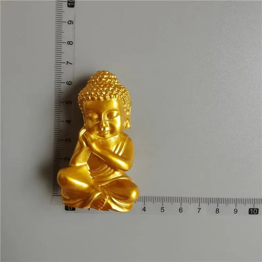 Thailand Golden Buddha Fridge Magnets 3d Cartoon Lovely Golden Angel Refrigerator Magnetic stickers Home Decoration Gift - Grand Goldman