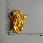 Thailand Golden Buddha Fridge Magnets 3d Cartoon Lovely Golden Angel Refrigerator Magnetic stickers Home Decoration Gift - Grand Goldman