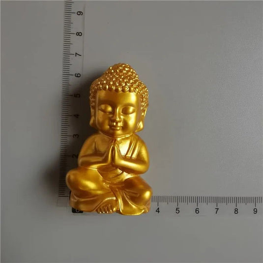 Thailand Golden Buddha Fridge Magnets 3d Cartoon Lovely Golden Angel Refrigerator Magnetic stickers Home Decoration Gift - Grand Goldman