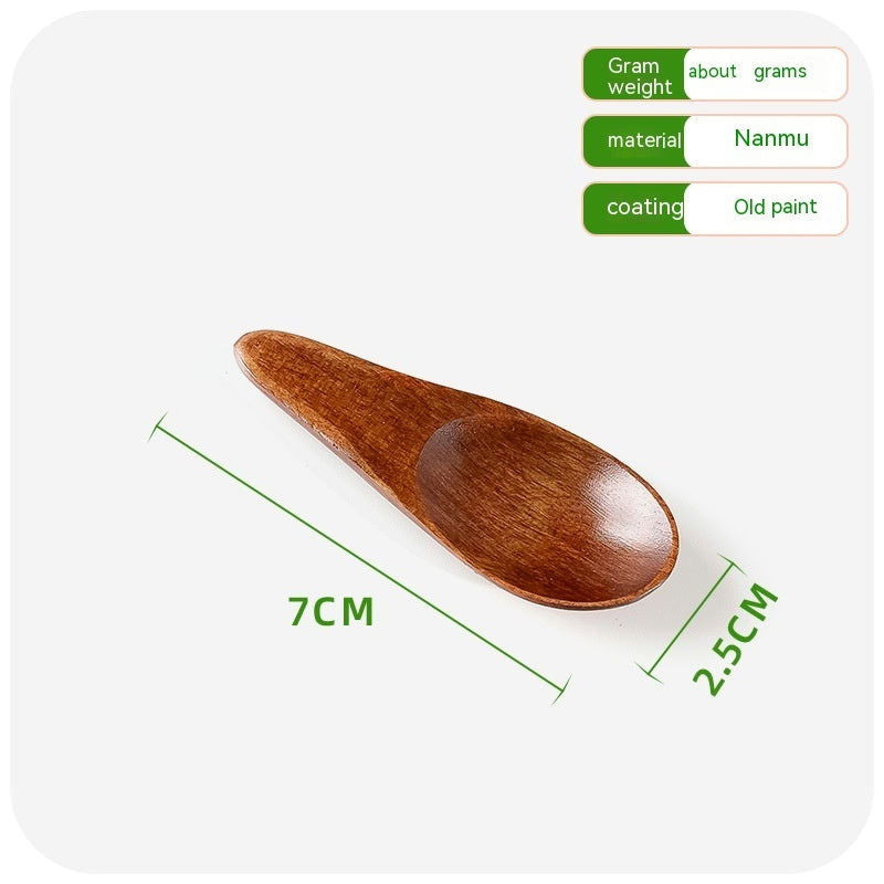 Theaceae Spoon Mini Japanese Children Ice-cream Spoon - Grand Goldman