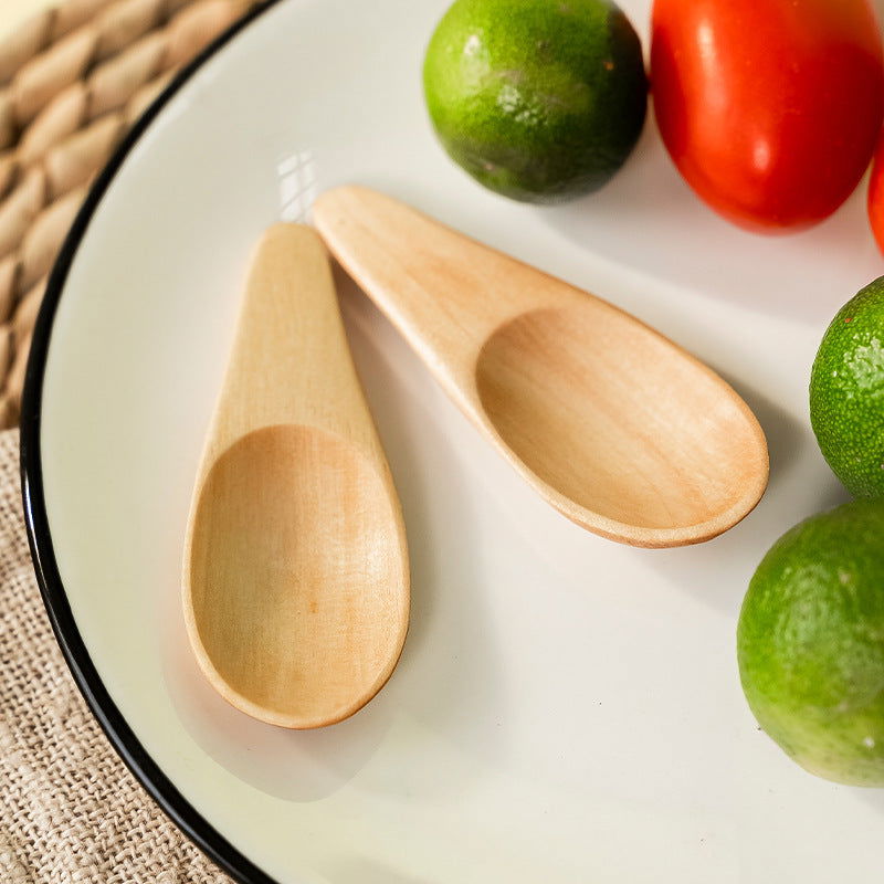Theaceae Spoon Mini Japanese Children Ice-cream Spoon - Grand Goldman