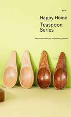 Theaceae Spoon Mini Japanese Children Ice-cream Spoon - Grand Goldman