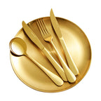 Thickened Stainless Steel Steak Knife And Fork Set - Grand Goldman