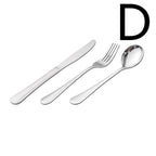 Thickened Stainless Steel Steak Knife And Fork Set - Grand Goldman