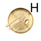 Thickened Stainless Steel Steak Knife And Fork Set - Grand Goldman